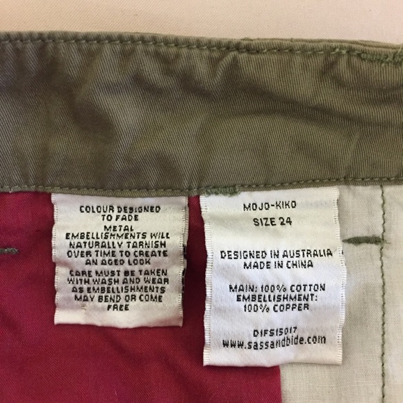 Sass & Bide Cargo Pants, 24 - Picture 6 of 6